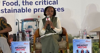 The Founder of Agrihouse Foundation, Alberta Nana Akyaa Akosa