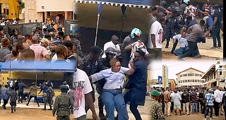 Police pursue suspects behind violence at Ablekuma North rerun