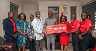 Absa Black Star Marathon team calls on Sports Minister ahead of July 26 event