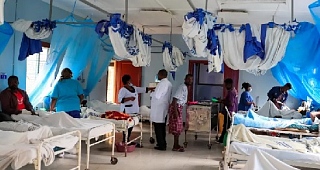 Patients are treated at a hospital in Naivasha, Nakuru County, Kenya 