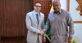 Alex Soros: President Mahama holds talks with son of billionaire George Soros