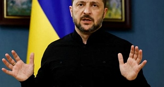 Volodymyr Zelenskyy said: ‘A meeting at the leadership level is needed to truly ensure peace – lasting peace.’ Photograph: Thomas Peter/Reuters