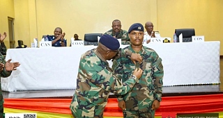 Private Solomon Asare Teye-Tsu, the young soldier who was recently honoured by a private security firm for rejecting a bribe from illegal miners (galamsey operators), has been promoted by the Ghana Armed Forces.