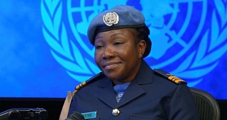 Squadron Leader Sharon Mwinsote Syme of Ghana named UN Military Gender Advocate of the Year