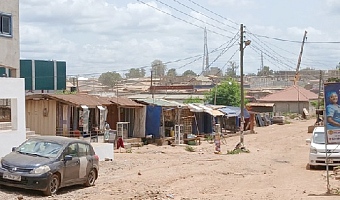 A session of Gomoa Budumburam where residents say rising rent and overcrowding is becoming major concern