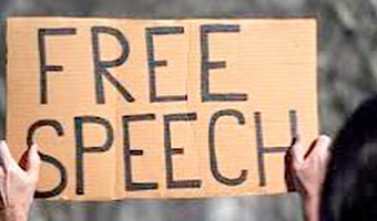 Free speech and democracy go together