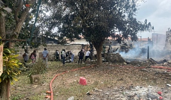 Fire razes makeshift warehouse at Laterbiokorshie