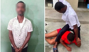 Police name teacher Eric Buernortey Apaflo as suspect in Nyinahin Catholic SHS assault video