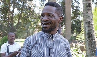 Robert Kyagulanyi Ssentamu, aka Bobi Wine — Uganda opposition presidential candidate 