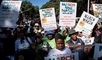 VIDEO: ‘Only 10 were legal’ – South African immigration claim as first batch of 300 Ghanaians head home