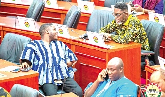 Wearing of fugu by Parliamentarians and state officials is common and yesterday’s sitting was no exception
