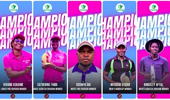 Sai, Awuni claim top honours as Tema Ladies Open makes historic debut