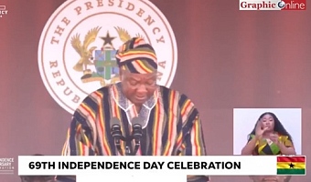 President Mahama calls for unity, discipline as Ghana marks 69th Independence Anniversary