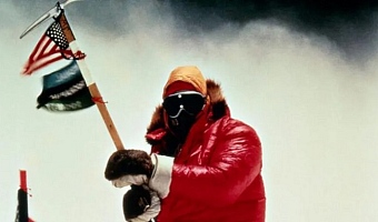 Jim Whittaker became the first American to reach the summit of Mount Everest on 1 May 1963 - a moment captured by Sherpa climbing partner Nawang Gombu