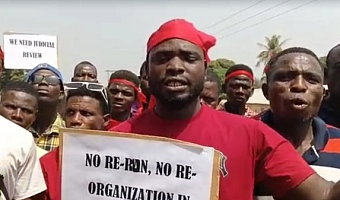 Kpandai: Tension mounts as NDC youth protest Supreme Court ruling