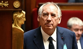 French Prime Minister Francois Bayrou at the National Assembly in Paris on Monday.Bertrand Guay / AFP - Getty Images