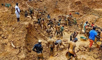 A galamsey site