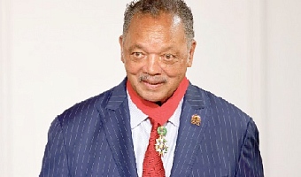 Rev. Jesse Jackson — Charismatic U.S. civil rights leader