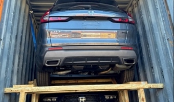 Stolen cars linked to the ring on shipping containers in Baltimore destined for Ghana. 