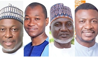 Baba Jamal — NDC, Yussif Baba Ali — NPP, Alhaji Mohammed Umaru Sanda  — Independent candidate, Ibrahim Iddrisu — LPG