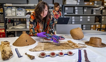 The artefacts were collected from Botswana in the 1890s