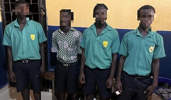 Four Ada SHS students in custody over viral campus cutlass threat video