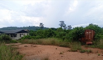 The abandoned Agenda 111 project at Assin Darmang in the Assin South District
