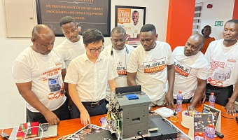 ALSALE engineers undergo training on Bulk Cash Deposit Machines