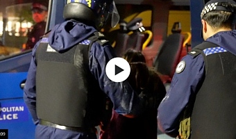 BBC News joins police officers on dawn raids targeting gang behind phone smuggling