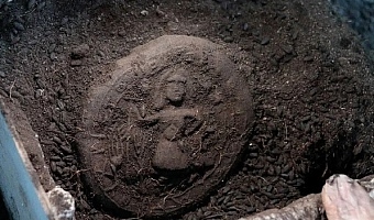 The ancient loaf of bread depicts Jesus as a farmer. Archaeologists said it was used in communion 