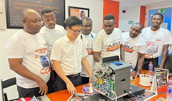 ALSALE engineers undergo training on Bulk Cash Deposit Machines