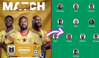 WATCH LIVE: Ghana versus Austria pre-World Cup friendly
