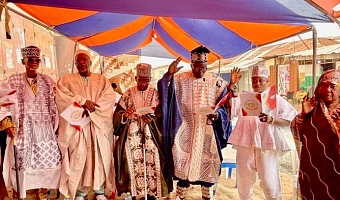 Members of the Greater Accra Gurma Council of Chiefs after their inauguration in Accra.