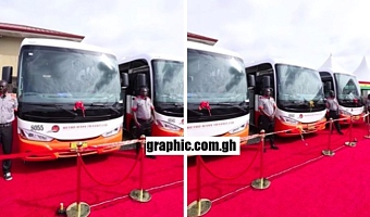Vice President inaugurates 100 new Isuzu buses for Metro Mass Transit to boost public transport