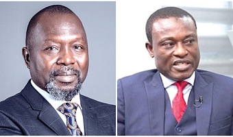 Dr Dominic Ayine, Attorney-General and Minister of Justice, Kissi Agyabeng, Special Prosecutor