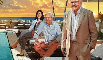 MacKenzie Scott, George Soros, Warren Buffett (Illustration by Neil Jamieson for Forbes)