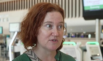 Kate White, from Médecins Sans Frontières, flew from Manchester Airport as part of an international relief effort