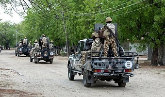 The Nigerian military has increased cooperation with the US in efforts to combat extremist violence (file photo)