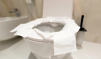 Why covering a toilet seat with paper won't stop the spread of germs 