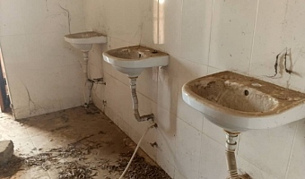 The current state of one of the washrooms of the $1million toilet facility.