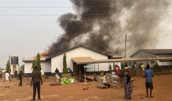 Fire destroys Children’s Ward at Assemblies of God Hospital in Saboba 