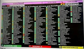 UN declares slave trade ‘gravest crime against humanity’ in Ghana-led resolution