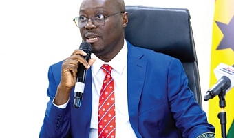 Dr Cassiel Ato Baah Forson —  Minister of Finance