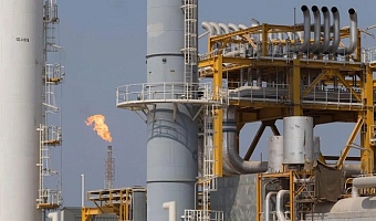 Getty Images Facilities on the South Pars gas field pictured in 2016