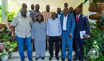 NPP's big five pledge unity at Akufo-Addo's breakfast meeting