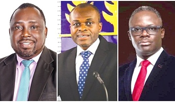 Albert Quashigah, Martin Kpebu, Samson Lardy Anyenini