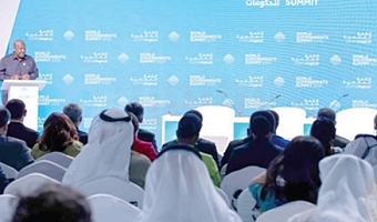 President John Dramani Mahama addressing the 2026 World Governments Summit in Dubai