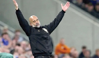 Pep Guardiola has given up on the title race after drawing their last game
