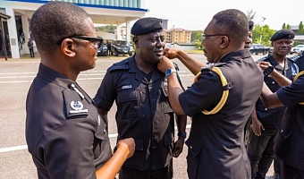 IGP promotes 17 officers following drug bust and illegal arms recovery