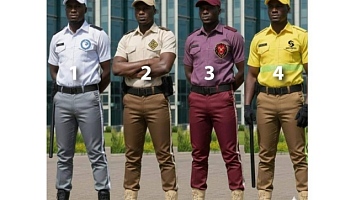 PHOTOS: Police give private security firms strict dress code